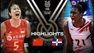  CHN vs.  DOM - Highlights | Women's OQT 2023