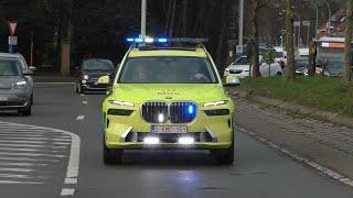 (Primeur) Nieuwe BMW X7 AZ Herentals met spoed van en naar een interventie