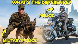 MILITARY POLICE VS. POLICE - WHAT SEPARATES THEM?