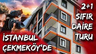 İstanbul Çekmeköy Taşdelen'de 85 m² 2+1 Sıfır Binada Satılık Lüks Daire Turu (çek-036)