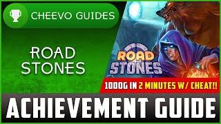 Road Stones (Xbox) - Achievement / Trophy Guide *1000G IN 2 MINS W/ CHEAT*