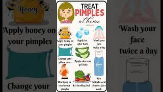 (Home Remedies ) To treat pimples at home  #shorts #viralvideo