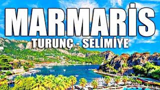 MARMARİS TURUNÇ SELİMİYE TURU 4K-MARMARIS TURUNC SELIMIYE WALKING TOUR 4K#marmaris#turunç#selimiye