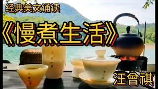 经典美文诵读《慢煮生活》作者：汪曾祺