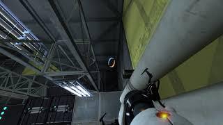 Portal 2 - Hardlight Discouragement by Koopahunter197 - Unintended Solution