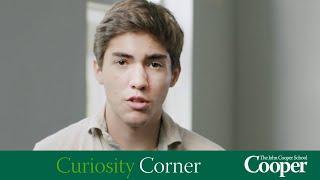 Curiosity Corner with Ben Knight | The John Cooper School