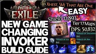 Path of Exile 2 - New INSANE DPS Invoker Build Found - OP Herald of Ice Immortal Monk - Best Guide!