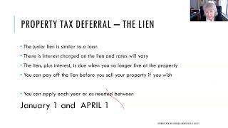 How To Defer Your Property Taxes