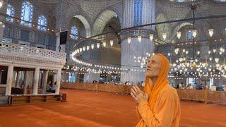 Visiting The Blue Mosque, Istanbul, Turkey