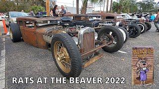 Rats At The Beaver 2022 - Custom Hot Rods And Rat Rods - The Beaver Bar Murrells Inlet SC