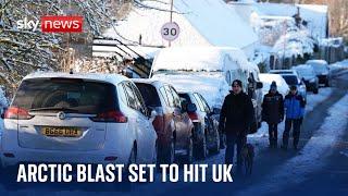 UK braced for arctic blast as charity warns over winter fuel payment cut