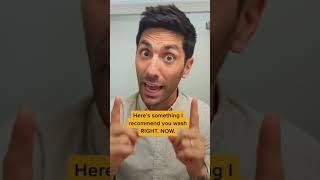 The grossest thing in your bathroom (Wash it right now!) #shorts #health