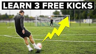 The freekick tutorial you want (knuckleball, curve, top spin)