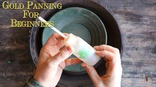 Gold Panning Tutorial for Beginners -  How to Pan for Gold