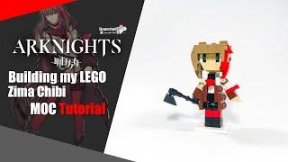 LEGO Arknights Zima Chibi MOC Tutorial | Somchai Ud