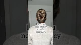 HOLIDAY UPDO THATS ACTUALLY EASY! TRY IT!!