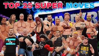 6 Star Top 25 Super Signature Moves  In WWE Mayhem