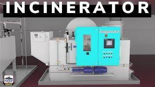 Marine Incinerator 3D Animated Explaination | Jemsil Cheriyan | HIMT