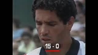 Ivan Lendl vs Andrés Gómez - French Open 1987 (QF)