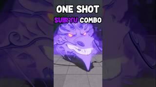 ONE SHOT SUIRYU COMBO IN TSB#tsb #Roblox #shorts #robloxshorts