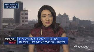 US delegation heading for China for further trade talks | Squawk Box Asia