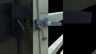 TOP 10 Simple Automatic Gate Latch Lock Ideas