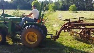 Getting the hay in!