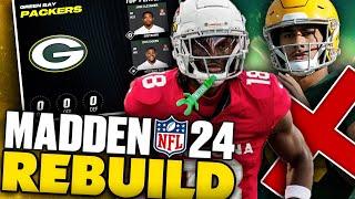 My Last Rebuild of Madden 24! 0 Overall Green Bay Packers Rebuild!