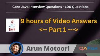 100 Java Interview Questions - Part 1