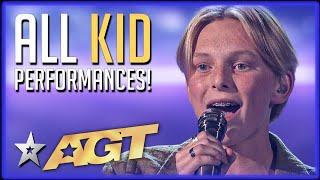 ALL KID AUDITIONS From America's Got Talent 2024 - Live Shows!