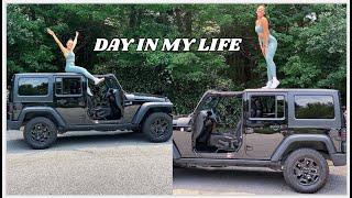 VLOG: taking the doors off my Jeep for the first time + new Jeep mods & MORE!