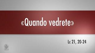 Mercoledì 9 ottobre 2024 | Davide Mosca commenta il Vangelo del giorno