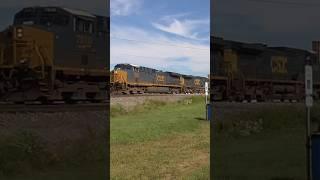 CSX I137 Intermodal Train from Sterling, Ohio 9/16/2023 #csx #train #railroad #csxrailroad #railfan