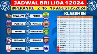 Jadwal Liga 1 2024 Pekan ke 2 - Dewa United vs Persib - Persita vs Persija - BRI Liga 1 2024