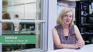 Cheer Up 駐場外藉英文老師Janice，公開試Oral評核員！