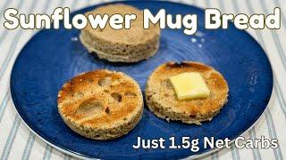 Sunflower "90 Second" Keto Mug Bread - Just 1.5g Net Carbs per Serving