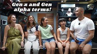 Gen z and Gen alpha terms!