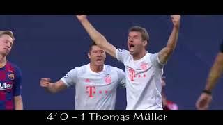 Müller & Perišić Goals vs Barcelona