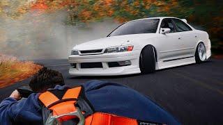 What It's REALLY Like Shooting Drifting | Behind the Scenes of Toyota JZX90 Mountain Drifting (4K)