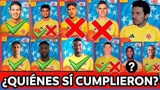 ¿CUMPLIERON O DECEPCIONARON los JUGADORES de COLOMBIA en la COPA AMÉRICA 2024?