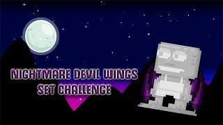Growtopia│Nightmare Devil Wings Set Challenge!