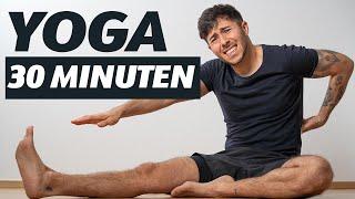 30 Minuten Komplette Yoga Einheit - Mehr Beweglichkeit und Gesundheit (Anfänger geeignet)