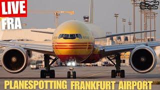 Live After Work Planespotting Frankfurt Airport | Gewitter im Anmarsch  Blitze in der Nähe!