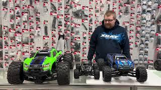 Traxxas Mini Maxx Unboxing Video | Size Comparison & Playing outside In The snow!