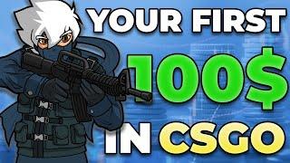 How To Make Your First 100$ In CSGO From Investing And Trading