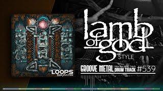 Groove Metal Drum Track / Lamb Of God Style / 185 bpm