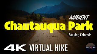 VIRTUAL HIKE 4K | Flatirons, Chautauqua Park, Boulder Colorado | American Explorer