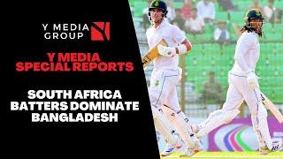 Y MEDIA BIG SHOT: DE JORZI, STUBBS, MULDER SMASH MAIDEN TONS AS SA LEADS IN 2ND TEST