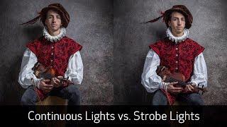 Continuous Lights vs Strobe Lights