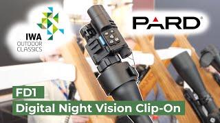 NEW Pard FD1 Digital Night Vision Clip-On | IWA 2024 Report